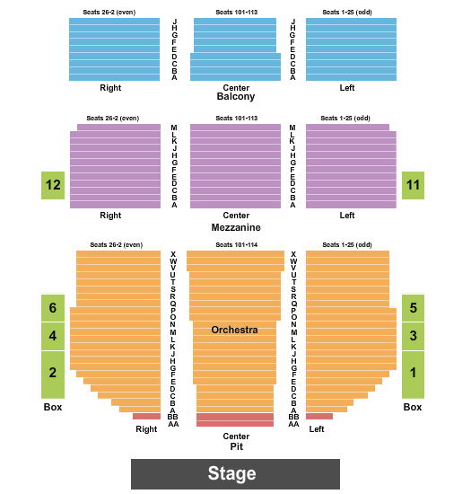 National Theatre Beauty and the Beast Seating Chart